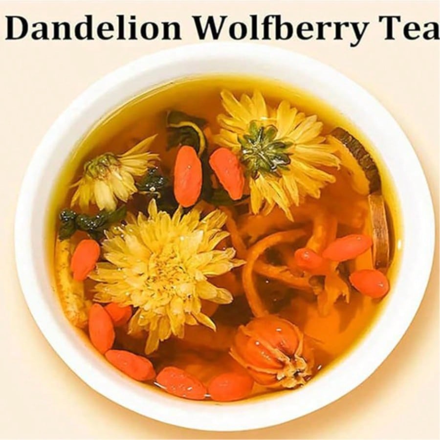 Herbal Wellness Blend - شاي أعشاب الهندباء والتوت الأسود 50