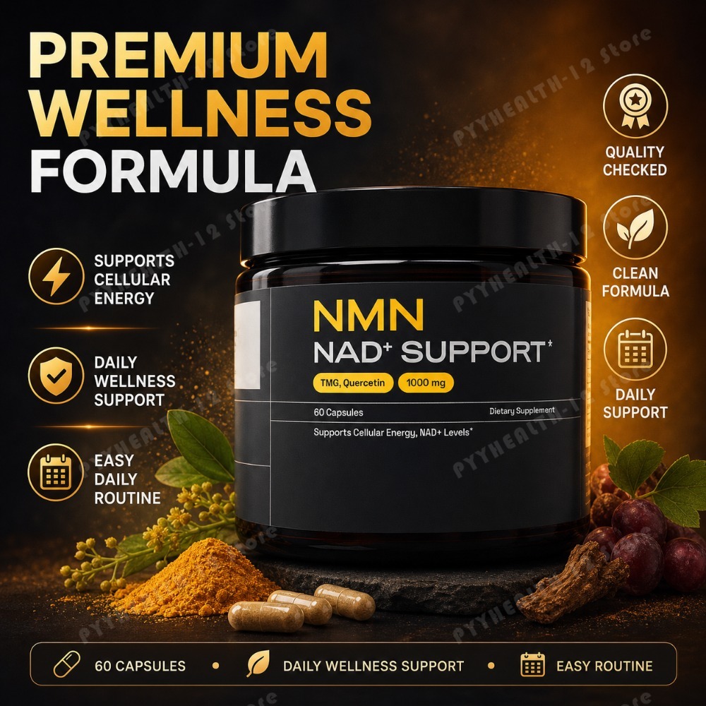 Wellness Quercetin - كبسولات دعم NMN NAD+ بتركيز 1000