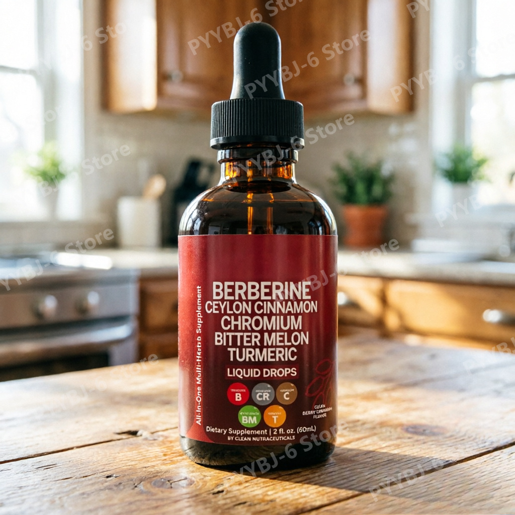 Herbal Wellness Drops - قطرات سائلة من البربرين والكروم والكركم