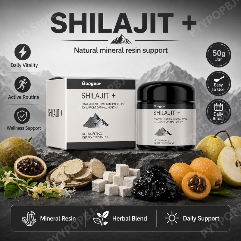 Herbal Wellness Blend - شيلاجيت + راتنج معدني طبيعي، مزيج