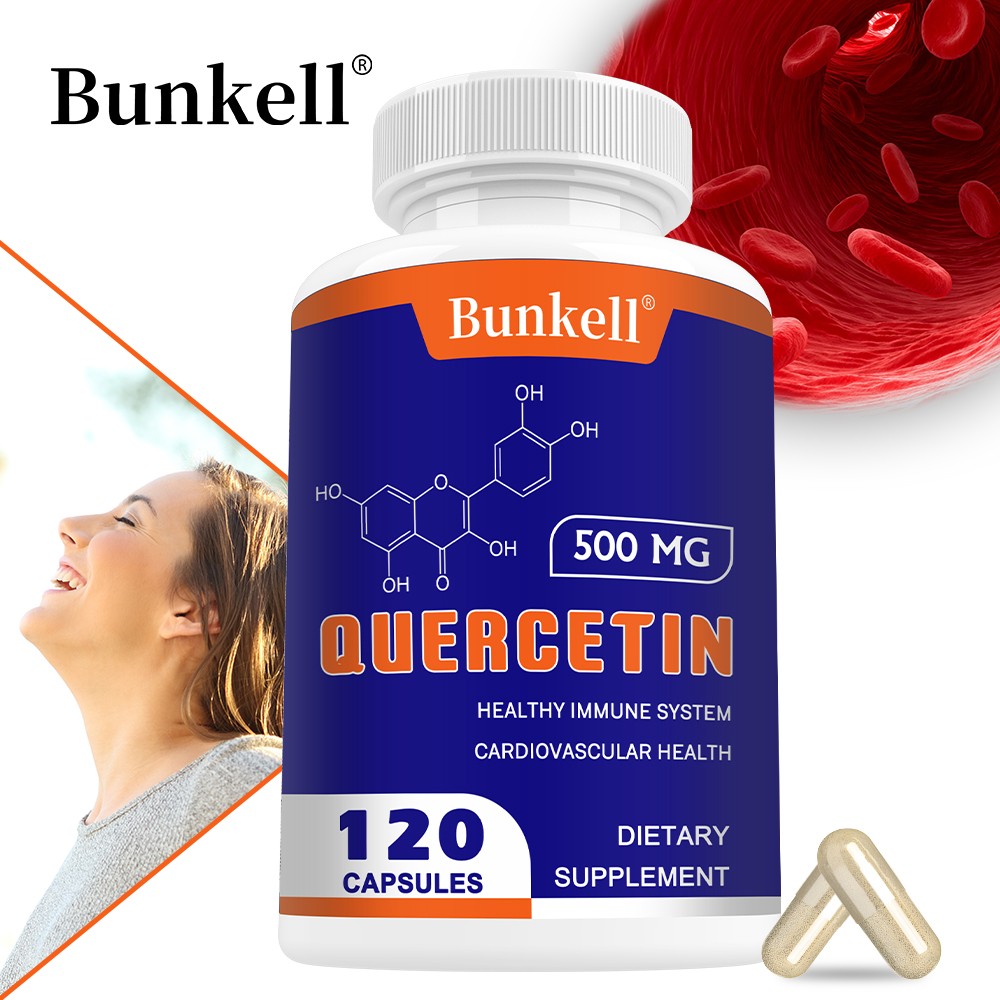 Wellness Quercetin - كبسولات كويرسيتين 500 ملغ، مكمل طبيعي