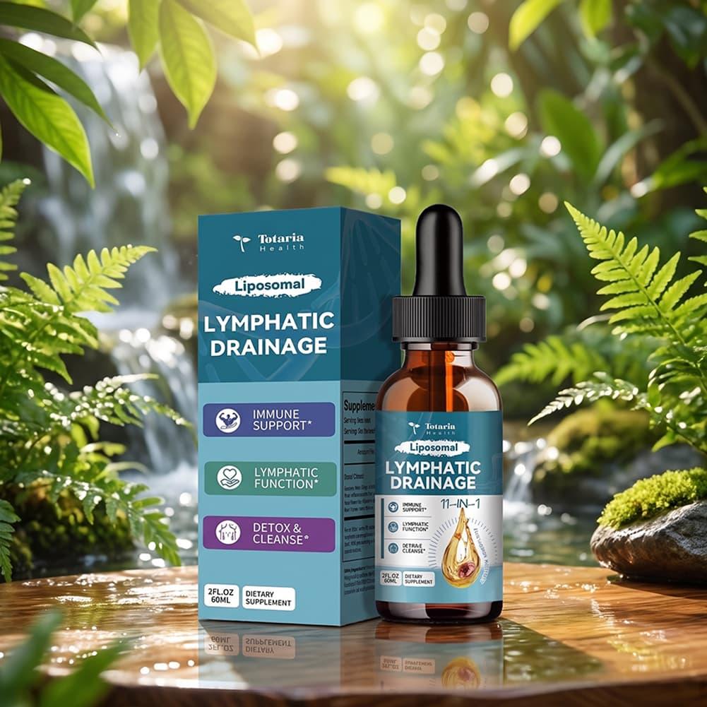 قطرات التصريف اللمفاوي الليبوز - مراجعة Herbal Wellness Drops وسعره
