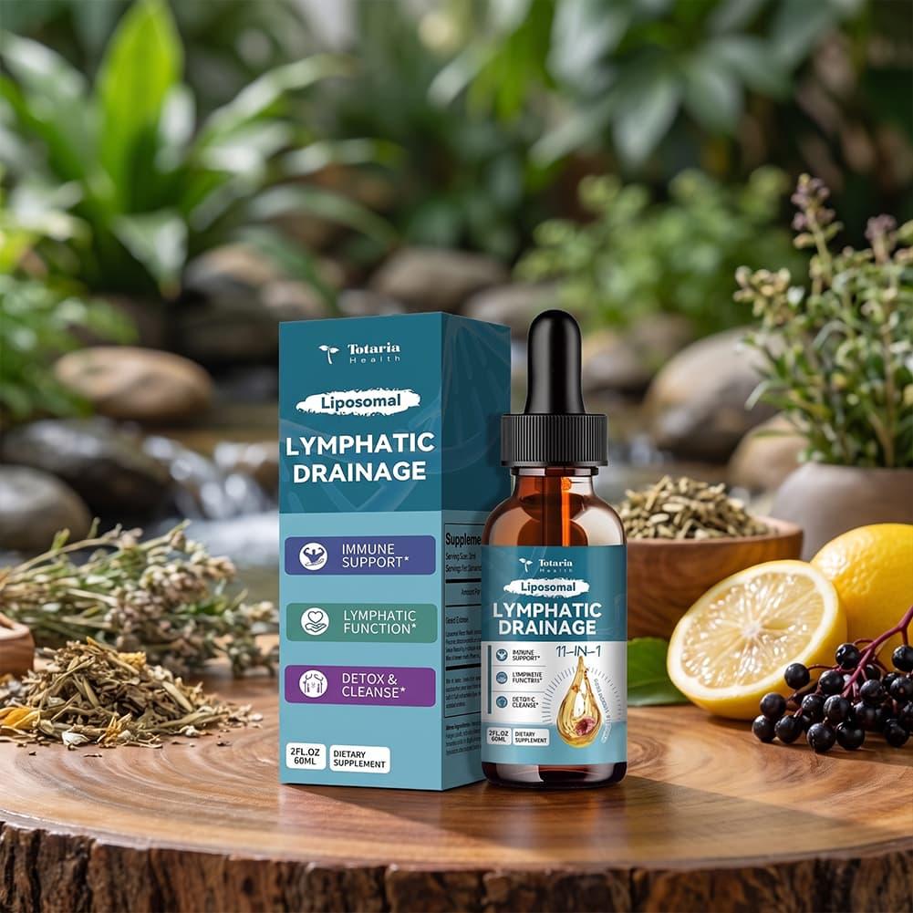 قطرات التصريف اللمفاوي الليبوز - مراجعة Herbal Wellness Drops وسعره