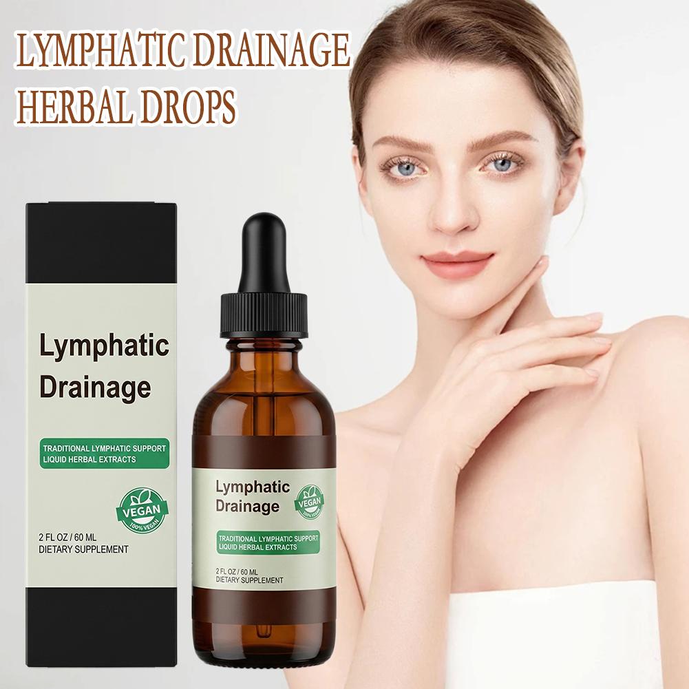 قطرات تصريف ليمفاوي طبيعية عشب - مراجعة Herbal Wellness Drops وسعره