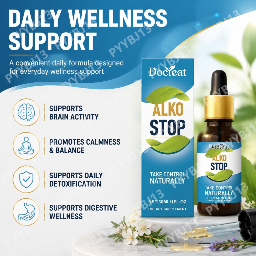 دوكتيت قطرات سائلة متعددة الأع - مراجعة Herbal Wellness Drops وسعره