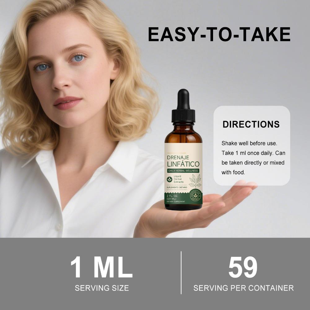 59 مل قطرات تفريغ ليمفاوي طبيع - مراجعة Herbal Wellness Drops وسعره
