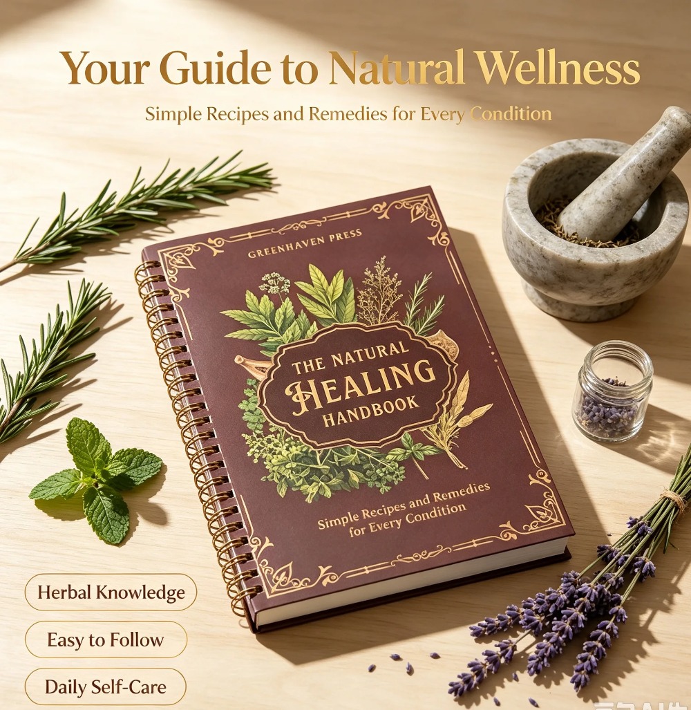 دليل الشفاء الطبيعي: كتاب وصفا - مراجعة Natural Herbal Wellness وسعره