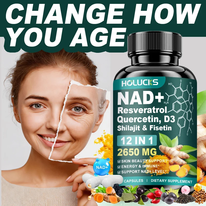 مكمل NAD+ عالي الفعالية، مع ال - مراجعة Wellness Quercetin وسعره