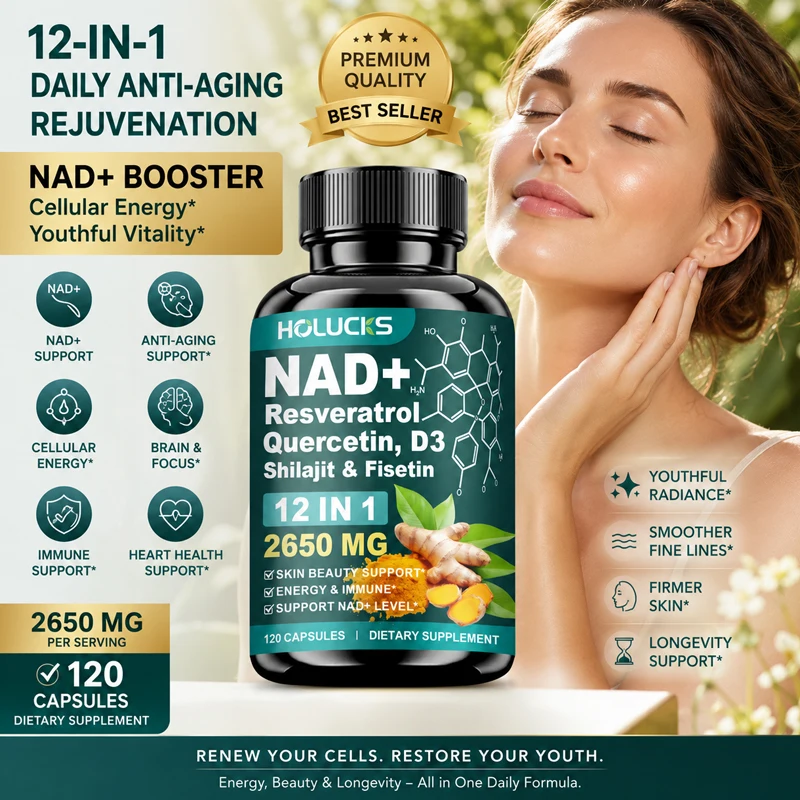 مكمل NAD+ عالي الفعالية، مع ال - مراجعة Wellness Quercetin وسعره